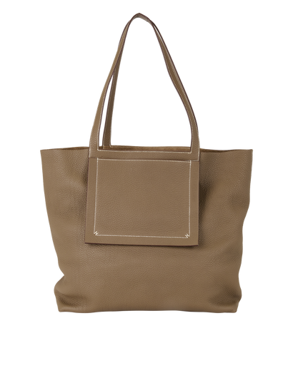 Cabasellier 46 In Taurillon Clemence Etoupe, &pound;2,100, Handbags, Taupe, Leather, Front view